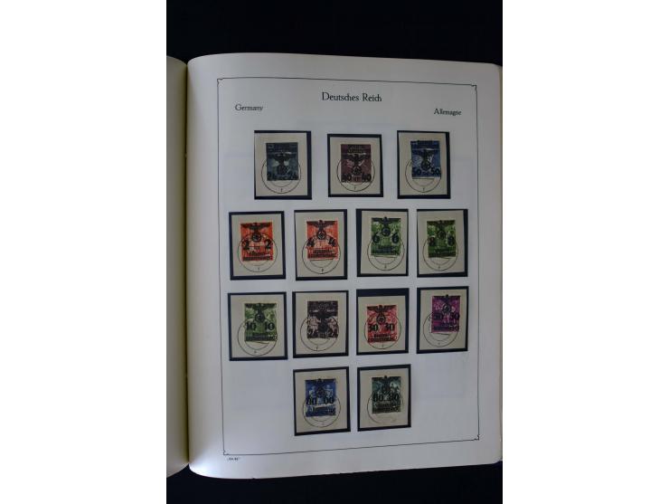 1849/2000, umfangreiche ungebrauchte/postfrische und gestempelte Sammlung ab Altdeutschland über Deutsches Reich mit gutem Br