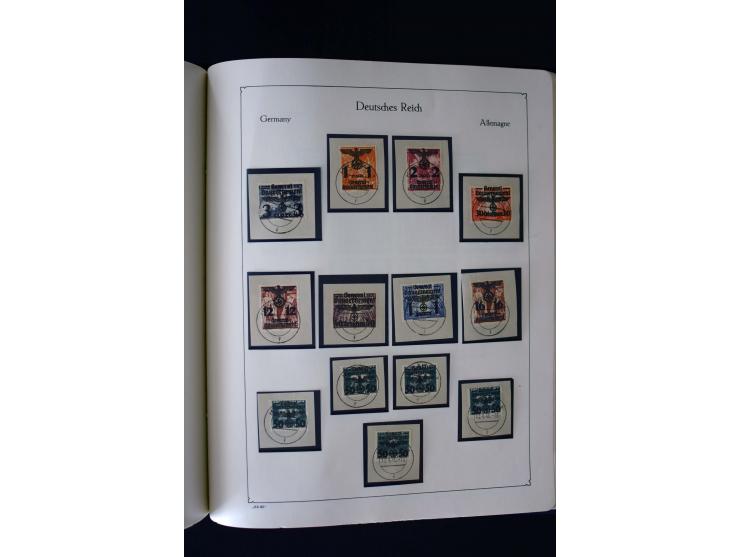 1849/2000, umfangreiche ungebrauchte/postfrische und gestempelte Sammlung ab Altdeutschland über Deutsches Reich mit gutem Br