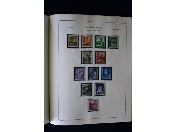 1849/2000, umfangreiche ungebrauchte/postfrische und gestempelte Sammlung ab Altdeutschland über Deutsches Reich mit gutem Br