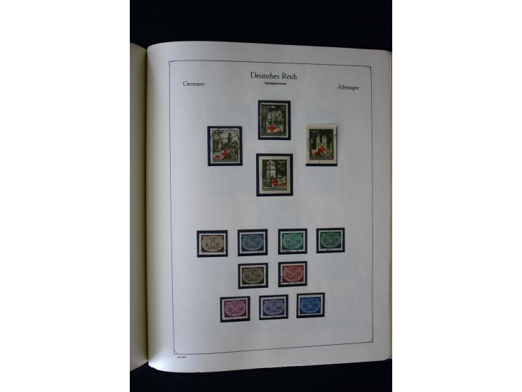 1849/2000, umfangreiche ungebrauchte/postfrische und gestempelte Sammlung ab Altdeutschland über Deutsches Reich mit gutem Br