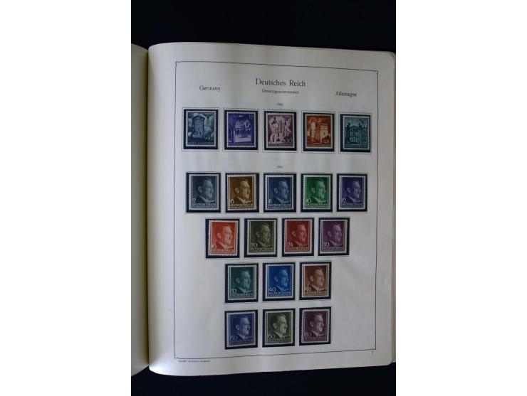 1849/2000, umfangreiche ungebrauchte/postfrische und gestempelte Sammlung ab Altdeutschland über Deutsches Reich mit gutem Br