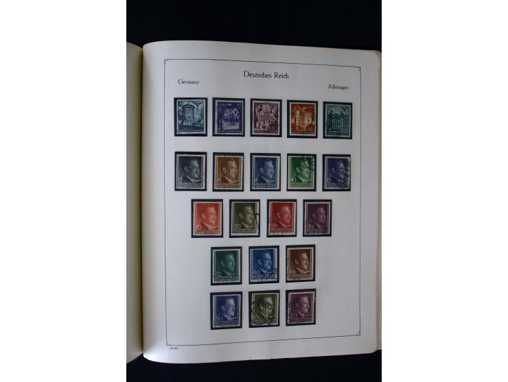 1849/2000, umfangreiche ungebrauchte/postfrische und gestempelte Sammlung ab Altdeutschland über Deutsches Reich mit gutem Br