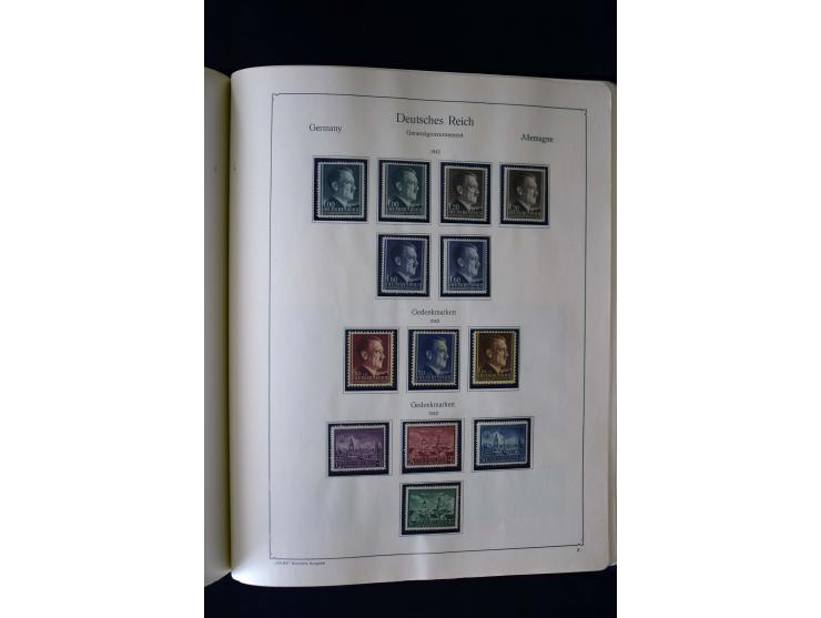 1849/2000, umfangreiche ungebrauchte/postfrische und gestempelte Sammlung ab Altdeutschland über Deutsches Reich mit gutem Br