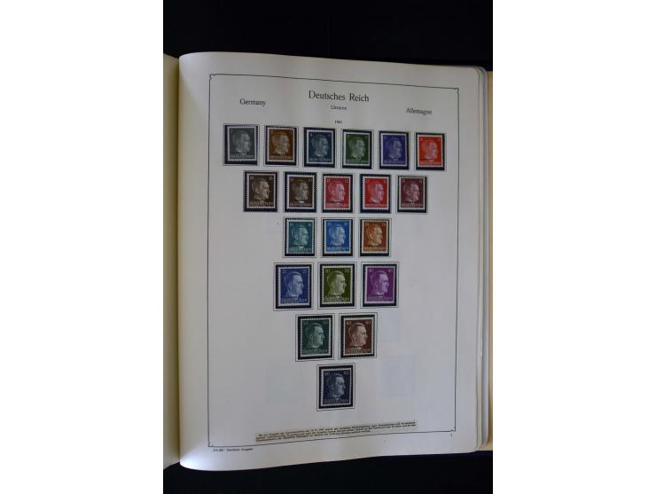 1849/2000, umfangreiche ungebrauchte/postfrische und gestempelte Sammlung ab Altdeutschland über Deutsches Reich mit gutem Br