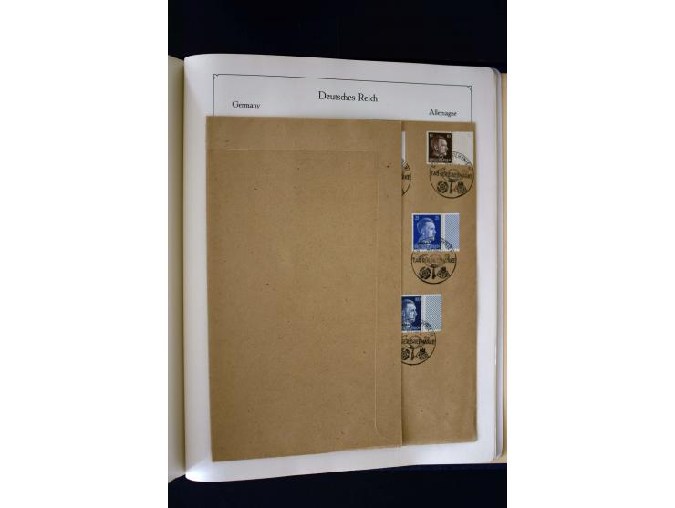 1849/2000, umfangreiche ungebrauchte/postfrische und gestempelte Sammlung ab Altdeutschland über Deutsches Reich mit gutem Br