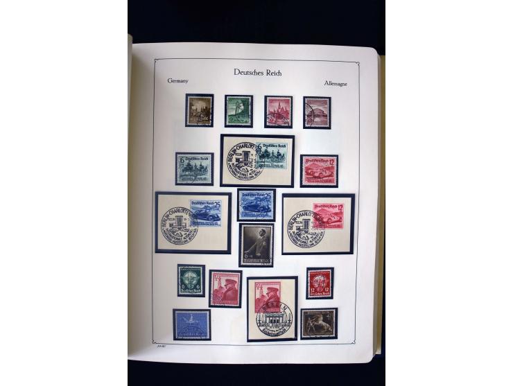 1849/2000, umfangreiche ungebrauchte/postfrische und gestempelte Sammlung ab Altdeutschland über Deutsches Reich mit gutem Br