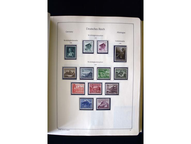 1849/2000, umfangreiche ungebrauchte/postfrische und gestempelte Sammlung ab Altdeutschland über Deutsches Reich mit gutem Br