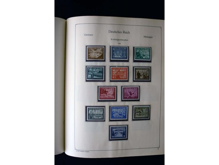 1849/2000, umfangreiche ungebrauchte/postfrische und gestempelte Sammlung ab Altdeutschland über Deutsches Reich mit gutem Br