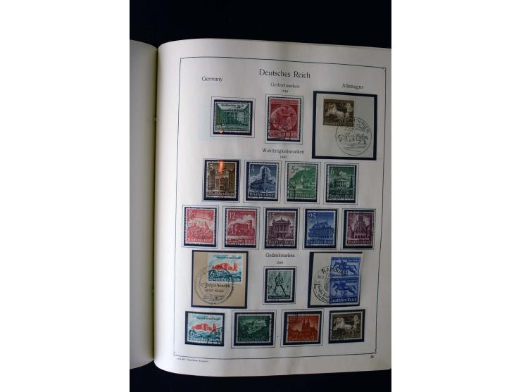 1849/2000, umfangreiche ungebrauchte/postfrische und gestempelte Sammlung ab Altdeutschland über Deutsches Reich mit gutem Br