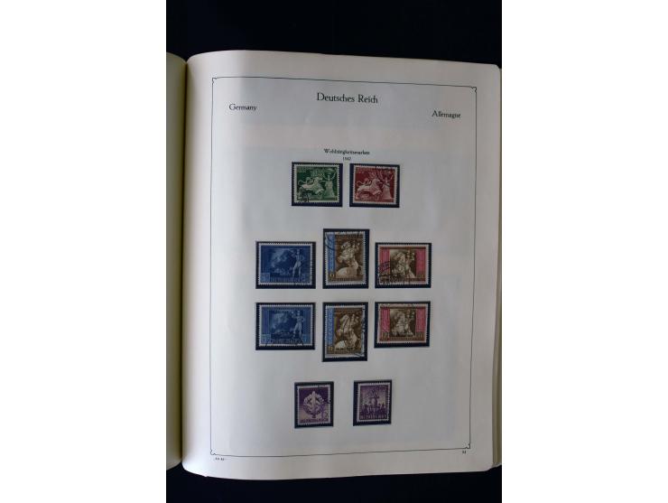 1849/2000, umfangreiche ungebrauchte/postfrische und gestempelte Sammlung ab Altdeutschland über Deutsches Reich mit gutem Br