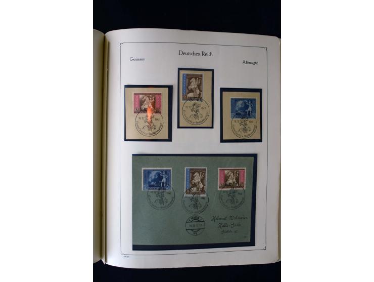 1849/2000, umfangreiche ungebrauchte/postfrische und gestempelte Sammlung ab Altdeutschland über Deutsches Reich mit gutem Br