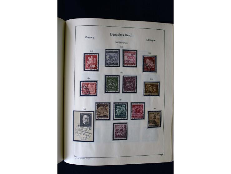 1849/2000, umfangreiche ungebrauchte/postfrische und gestempelte Sammlung ab Altdeutschland über Deutsches Reich mit gutem Br