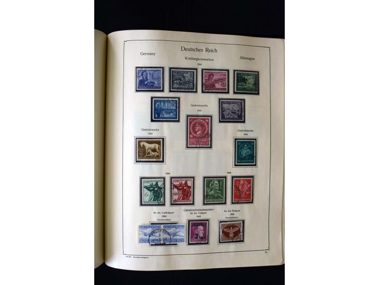 1849/2000, umfangreiche ungebrauchte/postfrische und gestempelte Sammlung ab Altdeutschland über Deutsches Reich mit gutem Br