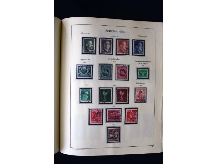 1849/2000, umfangreiche ungebrauchte/postfrische und gestempelte Sammlung ab Altdeutschland über Deutsches Reich mit gutem Br