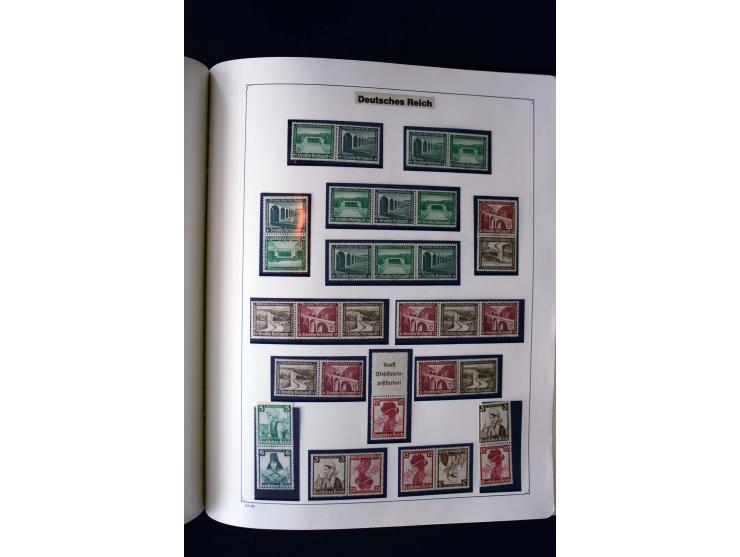 1849/2000, umfangreiche ungebrauchte/postfrische und gestempelte Sammlung ab Altdeutschland über Deutsches Reich mit gutem Br