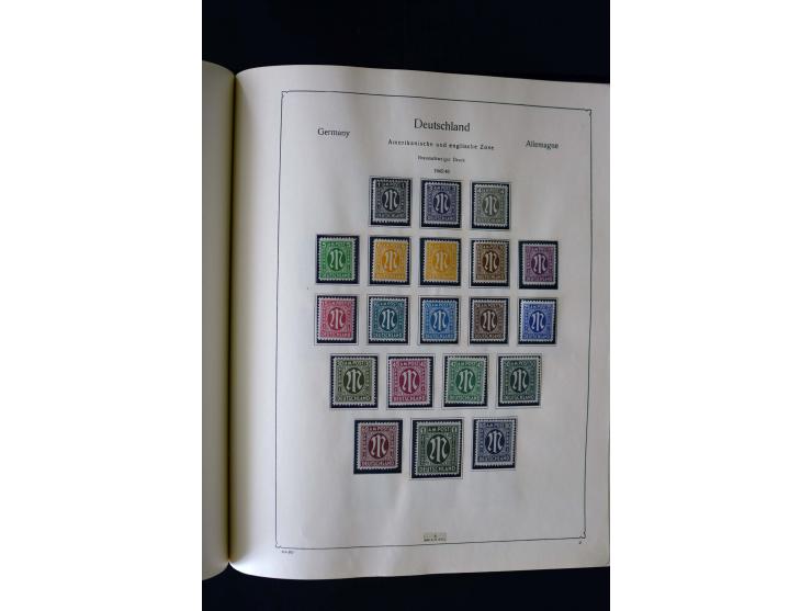 1849/2000, umfangreiche ungebrauchte/postfrische und gestempelte Sammlung ab Altdeutschland über Deutsches Reich mit gutem Br