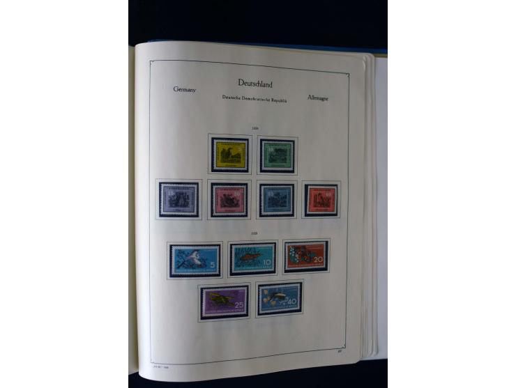 1849/2000, umfangreiche ungebrauchte/postfrische und gestempelte Sammlung ab Altdeutschland über Deutsches Reich mit gutem Br