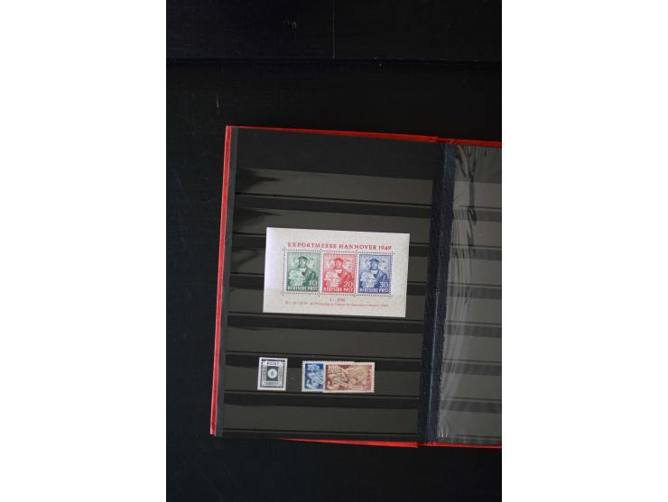 1849/2000, umfangreiche ungebrauchte/postfrische und gestempelte Sammlung ab Altdeutschland über Deutsches Reich mit gutem Br