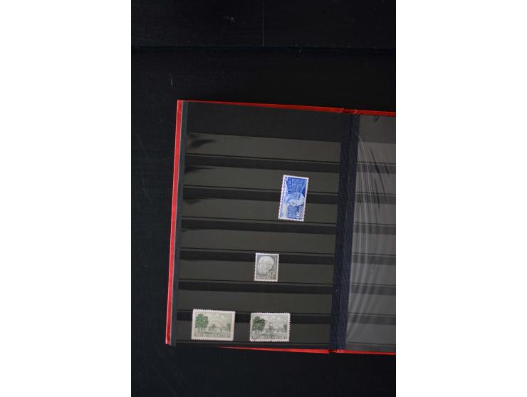 1849/2000, umfangreiche ungebrauchte/postfrische und gestempelte Sammlung ab Altdeutschland über Deutsches Reich mit gutem Br