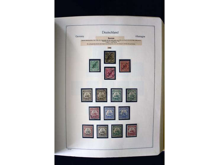 1849/2000, umfangreiche ungebrauchte/postfrische und gestempelte Sammlung ab Altdeutschland über Deutsches Reich mit gutem Br