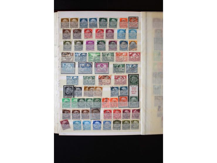 1850/98, gestempelte und ungebraucht/postfrisch Sammlung ab Altdeutschland über Deutsches Reich ab Brustschilden mit besseren