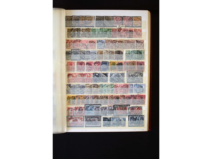 1850/98, gestempelte und ungebraucht/postfrisch Sammlung ab Altdeutschland über Deutsches Reich ab Brustschilden mit besseren