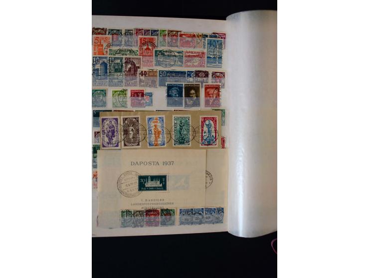 1850/98, gestempelte und ungebraucht/postfrisch Sammlung ab Altdeutschland über Deutsches Reich ab Brustschilden mit besseren