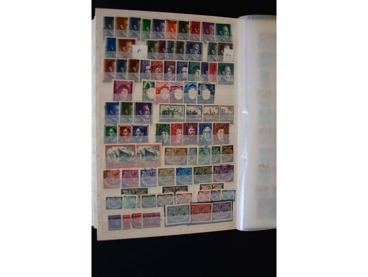 1850/98, gestempelte und ungebraucht/postfrisch Sammlung ab Altdeutschland über Deutsches Reich ab Brustschilden mit besseren