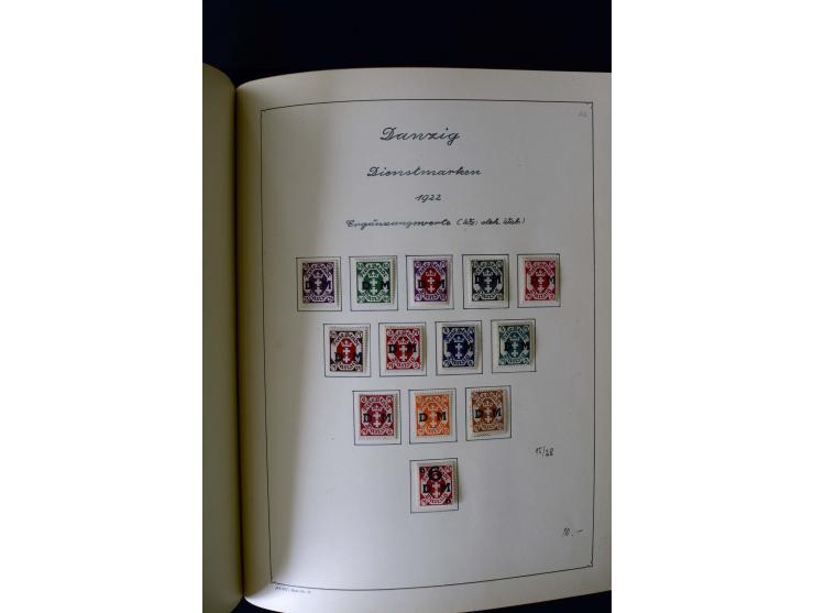 1850/1958, postfrische, ungebrauchte und gestempelte Sammlung mit u.a. Dt. Reich Bl.1, Bl.3 auf Brief etc.; 2 Alben