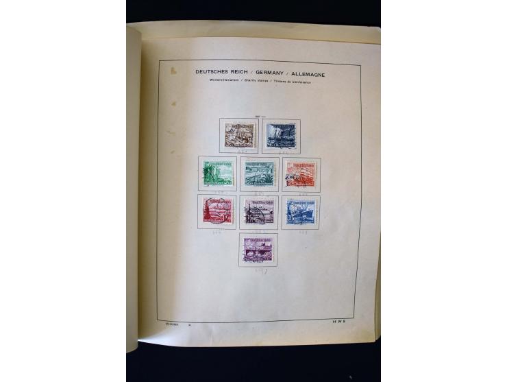 1872/1949, postfrischer, ungebrauchter und gestempelter Posten mit Sammlungen und Doubletten Dt. Reich und Alliierte Besetzun