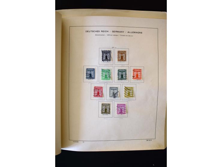 1872/1949, postfrischer, ungebrauchter und gestempelter Posten mit Sammlungen und Doubletten Dt. Reich und Alliierte Besetzun