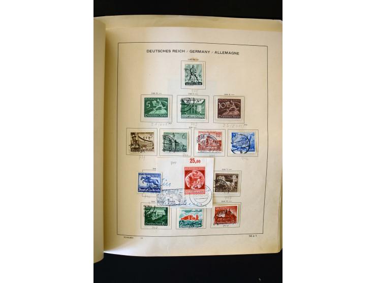 1872/1949, postfrischer, ungebrauchter und gestempelter Posten mit Sammlungen und Doubletten Dt. Reich und Alliierte Besetzun