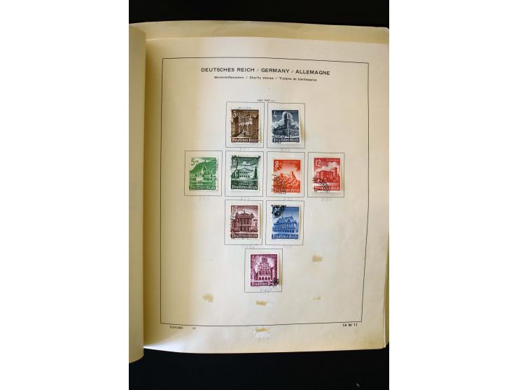 1872/1949, postfrischer, ungebrauchter und gestempelter Posten mit Sammlungen und Doubletten Dt. Reich und Alliierte Besetzun