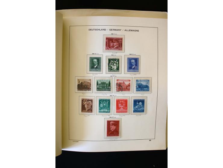 1872/1949, postfrischer, ungebrauchter und gestempelter Posten mit Sammlungen und Doubletten Dt. Reich und Alliierte Besetzun