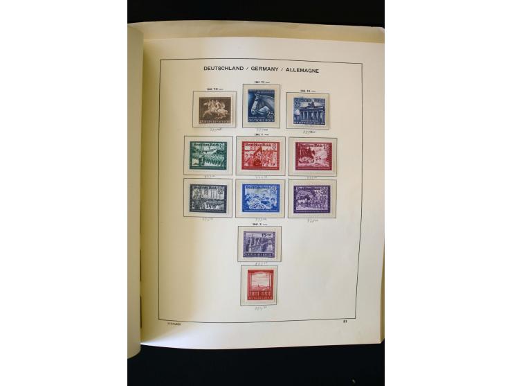 1872/1949, postfrischer, ungebrauchter und gestempelter Posten mit Sammlungen und Doubletten Dt. Reich und Alliierte Besetzun