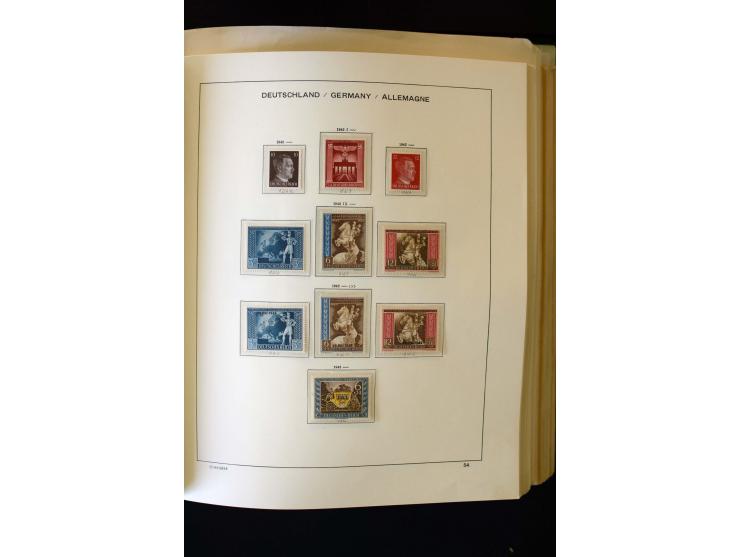 1872/1949, postfrischer, ungebrauchter und gestempelter Posten mit Sammlungen und Doubletten Dt. Reich und Alliierte Besetzun
