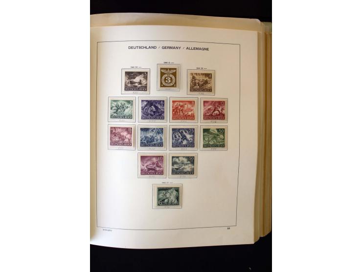 1872/1949, postfrischer, ungebrauchter und gestempelter Posten mit Sammlungen und Doubletten Dt. Reich und Alliierte Besetzun