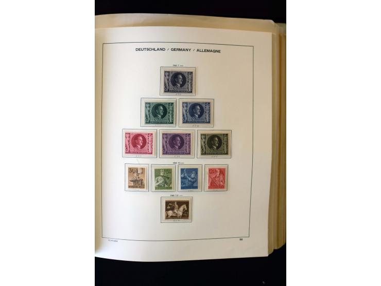 1872/1949, postfrischer, ungebrauchter und gestempelter Posten mit Sammlungen und Doubletten Dt. Reich und Alliierte Besetzun