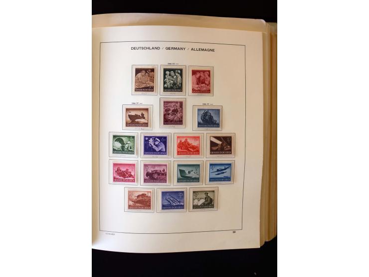 1872/1949, postfrischer, ungebrauchter und gestempelter Posten mit Sammlungen und Doubletten Dt. Reich und Alliierte Besetzun