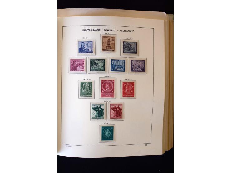 1872/1949, postfrischer, ungebrauchter und gestempelter Posten mit Sammlungen und Doubletten Dt. Reich und Alliierte Besetzun