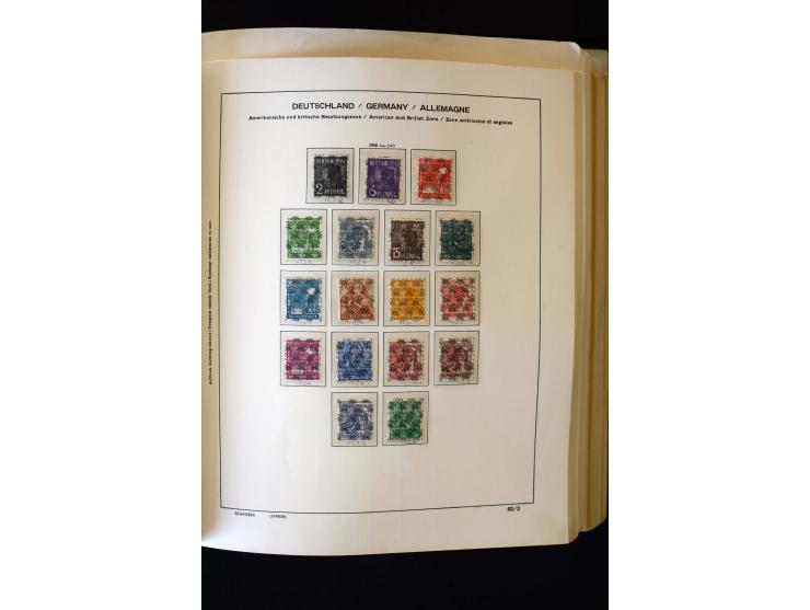 1872/1949, postfrischer, ungebrauchter und gestempelter Posten mit Sammlungen und Doubletten Dt. Reich und Alliierte Besetzun