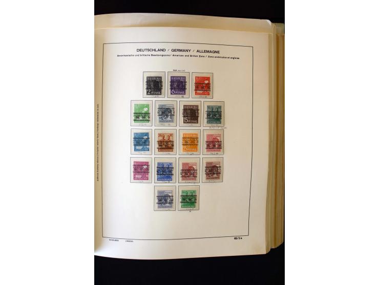 1872/1949, postfrischer, ungebrauchter und gestempelter Posten mit Sammlungen und Doubletten Dt. Reich und Alliierte Besetzun