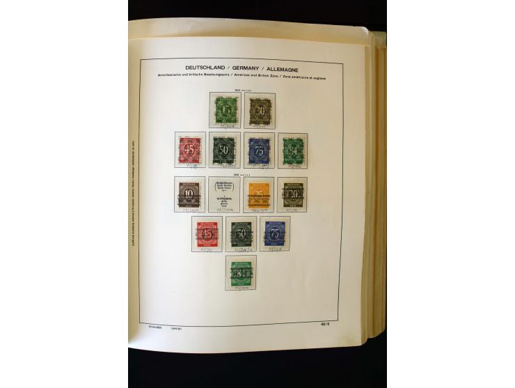 1872/1949, postfrischer, ungebrauchter und gestempelter Posten mit Sammlungen und Doubletten Dt. Reich und Alliierte Besetzun