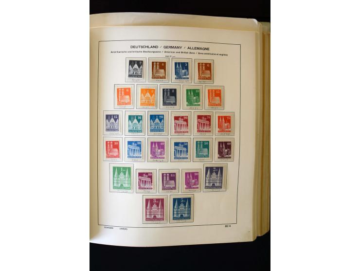 1872/1949, postfrischer, ungebrauchter und gestempelter Posten mit Sammlungen und Doubletten Dt. Reich und Alliierte Besetzun