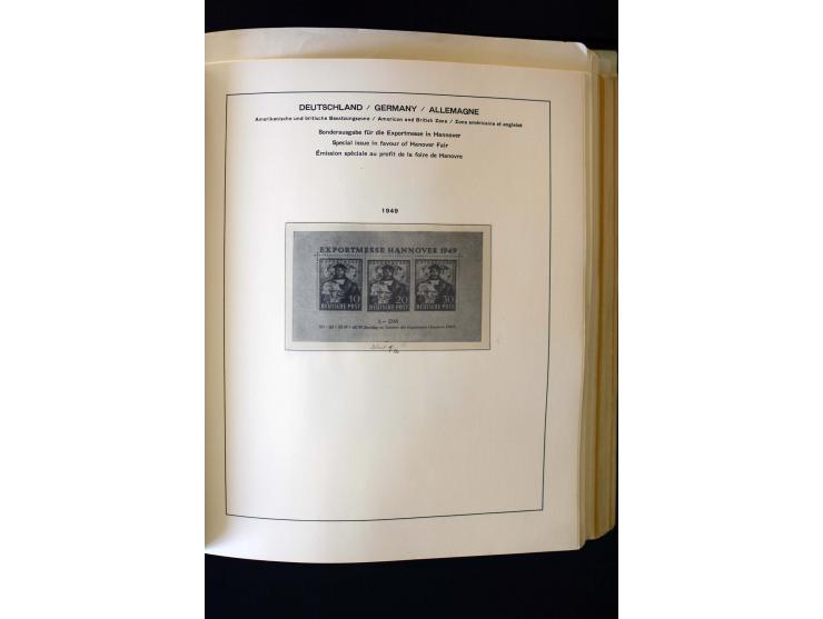 1872/1949, postfrischer, ungebrauchter und gestempelter Posten mit Sammlungen und Doubletten Dt. Reich und Alliierte Besetzun