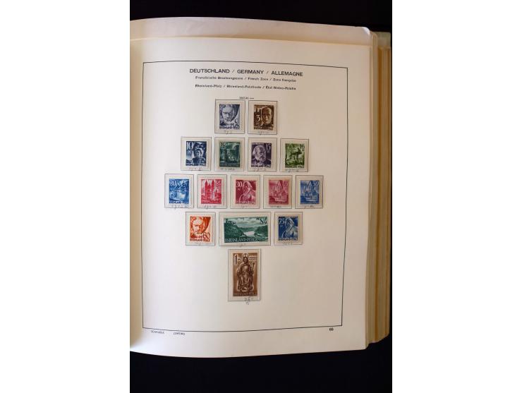 1872/1949, postfrischer, ungebrauchter und gestempelter Posten mit Sammlungen und Doubletten Dt. Reich und Alliierte Besetzun