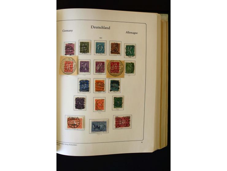 1872/1949, postfrischer, ungebrauchter und gestempelter Posten mit Sammlungen und Doubletten Dt. Reich und Alliierte Besetzun