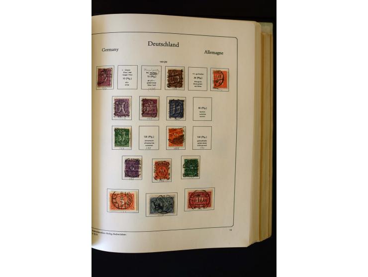 1872/1949, postfrischer, ungebrauchter und gestempelter Posten mit Sammlungen und Doubletten Dt. Reich und Alliierte Besetzun