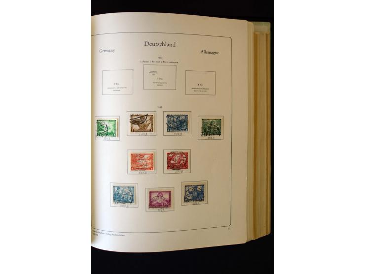 1872/1949, postfrischer, ungebrauchter und gestempelter Posten mit Sammlungen und Doubletten Dt. Reich und Alliierte Besetzun
