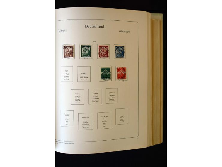 1872/1949, postfrischer, ungebrauchter und gestempelter Posten mit Sammlungen und Doubletten Dt. Reich und Alliierte Besetzun